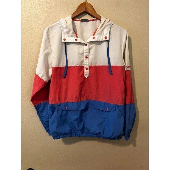 Columbia Jackets & Blazers - Women's Columbia PFG Tamiami Hoodie Colorblock Size M [EXCELLENT]